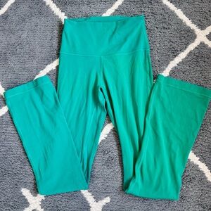 lululemon athletica Align Mini Flare Teal Leggings XShort